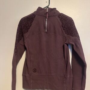 lululemon athletica Women's Purple Sweater